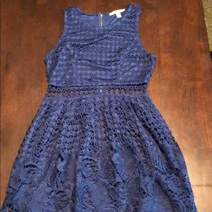 Royal blue dress